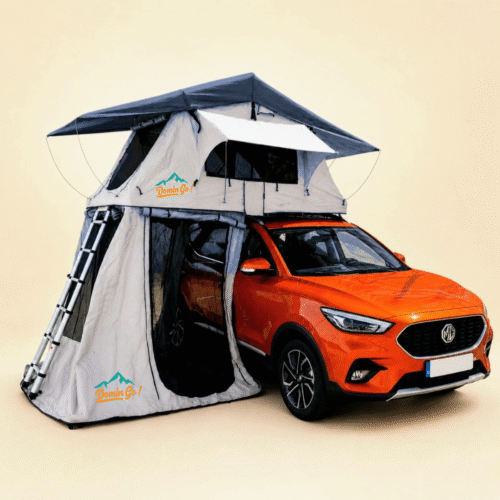 Tienda de techo montada en coche MG
