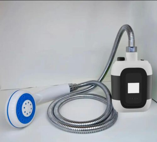 Ducha exterior portátil camper USB