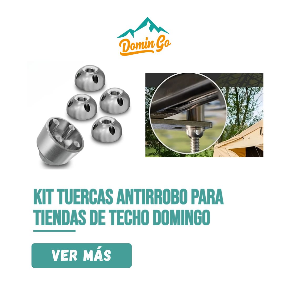 tuercas antirrobo tiendas de techo